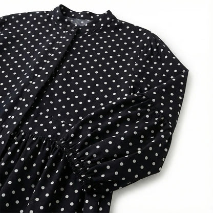 NIKONIKO™ – 多用途ドット柄マキシワンピース
