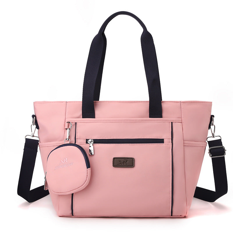 【本日終了！NO.1位 獲得】シンプル軽量ナイロンバッグ｜大容量・通勤通学に最適・2WAYショルダー