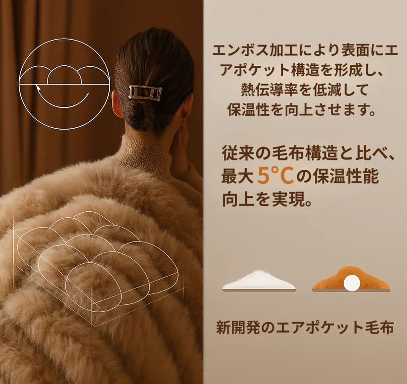 CozyBlanket™｜ダブルフェイス泡ベルベットブランケット